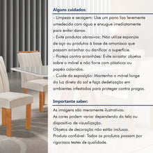 Conjunto Mesa Tampo Smart Plus Vidro Kyra 120CMX90CM 4 Cadeiras Arizona - Foto 14