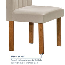 Conjunto Mesa Tampo Smart Plus Vidro Kyra 120CMX90CM 4 Cadeiras Arizona - Foto 8