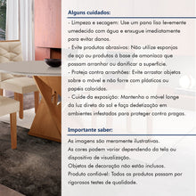 Conjunto Mesa Redonda com 4 Cadeiras Tampo MDF Barcelona Cia dos Móveis - Foto 16
