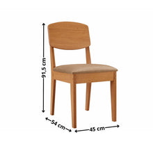 Conjunto Sala de Jantar Mesa Tampo 180cm Canto Copo de MDF e 6 Cadeiras Dublin Cleo Cia dos Móveis - Foto 4