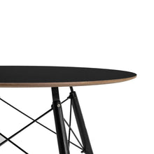 Conjunto Mesa Redonda Eames Black 90cm + 4 Cadeiras Allegra Sala Cozinha Jantar - La Mobilia - Foto 7