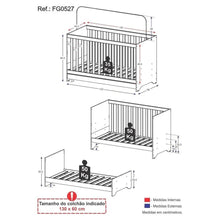 Berço 3 em 1 Evolutivo (Vira Mini Cama) - 100% Madeira Maciça [Garantia de 3 Anos] - Imagem 7
