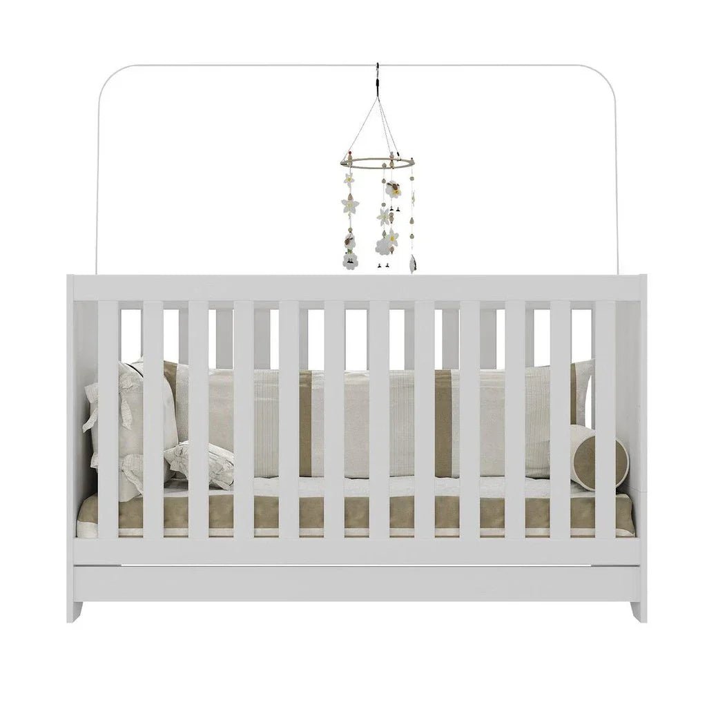 Berço 3 em 1 Evolutivo (Vira Mini Cama) - 100% Madeira Maciça [Garantia de 3 Anos] - Imagem 4