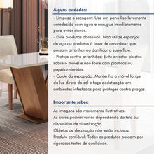 Conjunto Sala de Jantar Mesa Tampo de Vidro 4 Cadeiras Espanha Cia dos Móveis - Foto 14