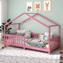 Cama Casinha Montessoriana Solteiro Lisan - 100% Madeira Maciça [Grade de Proteção 32cm] - Imagem 8