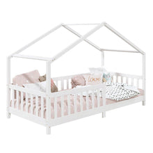 Cama Casinha Montessoriana Solteiro Lisan - 100% Madeira Maciça [Grade de Proteção 32cm] - Imagem 5
