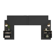 Cabeceira Extensível Casal/Queen com 2 Mesas de Cabeceira - 100% MDF [Kit Completo] - Imagem 3