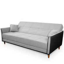Sofá Cama Sérvia 2,00m Cinza Linho Rustico - Imagem 4