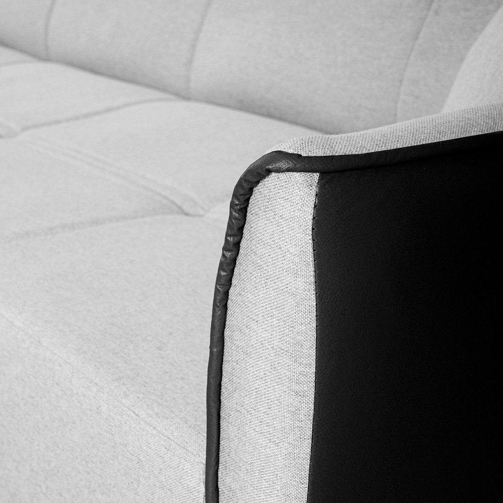 Sofá Cama Sérvia 2,00m Cinza Linho Rustico - Imagem 8