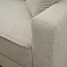 Sofá Living Malibu 2,30m Bege Bouclê - Imagem 5