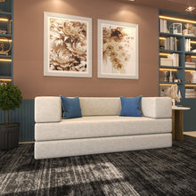 Sofá Cama Buty 2 em 1 Espuma para Sala Quarto Compacto Confortável Prático Ideal para Ambientes Pequenos Apartamento - Imagem 8