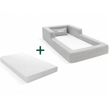 Cama Montessoriana Solteiro Aconchego 100% Espuma Cinza - Imagem 3
