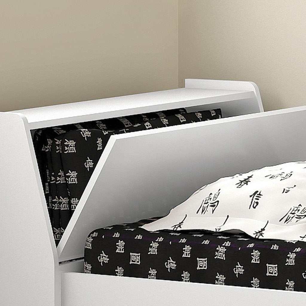 Cama Solteiro Bicama Ditália Branco - Imagem 9