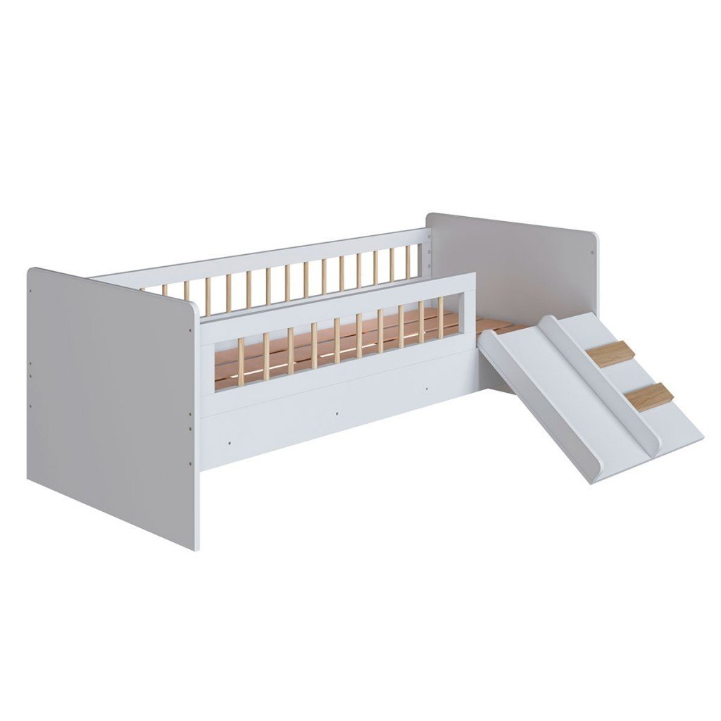 Cama Infantil Montessoriana Affetto com Escada e Escorregador - Imagem 5